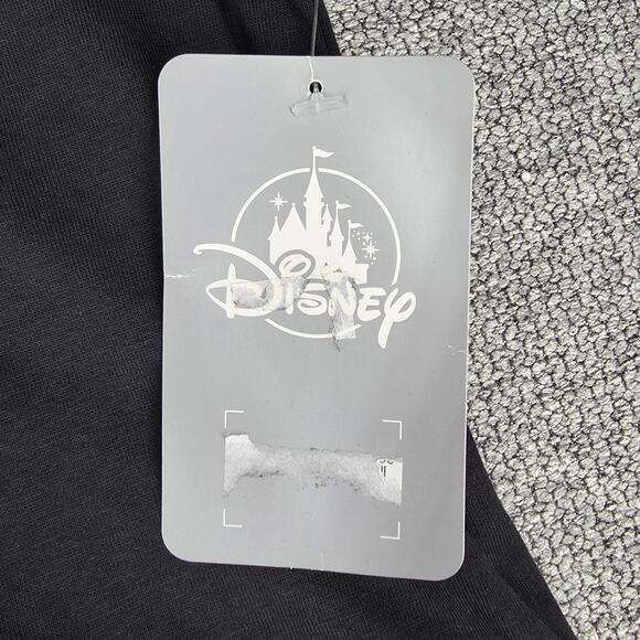 DISNEY PARKS WOMENS J’ADORE MICKEY MOUSE BLACK POCKET T-SHIRT SIZE X-SMALL - Picture 10 of 10